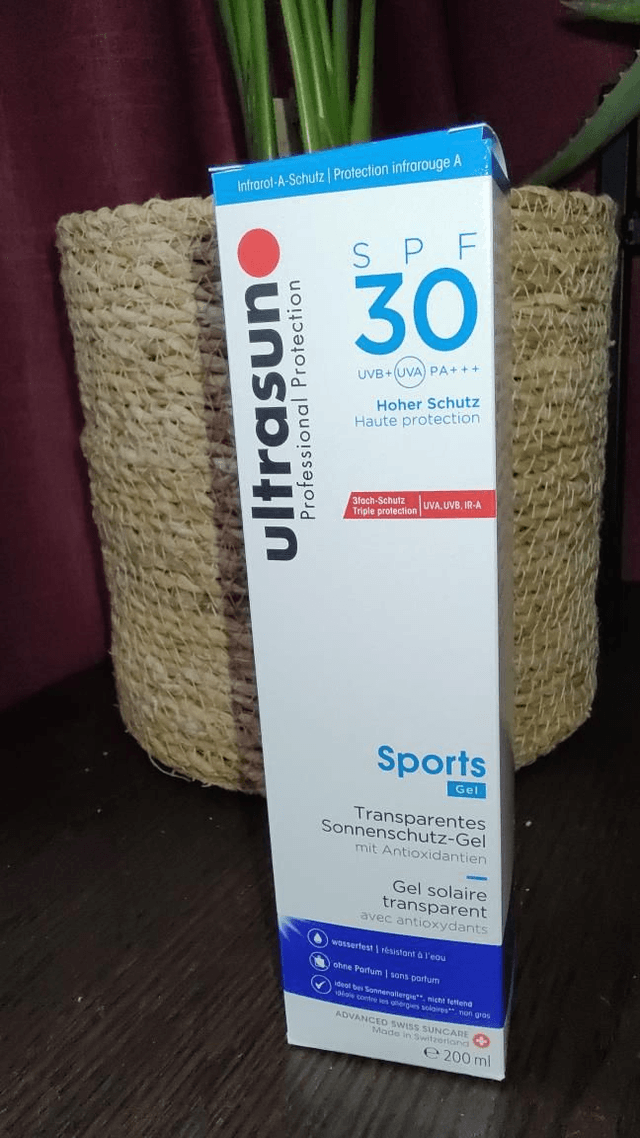UltraSun - sports gel SPF30+ zonnebrandgel