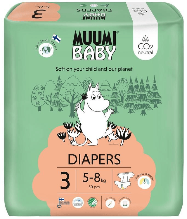 Moomin Baby - Eco luiers