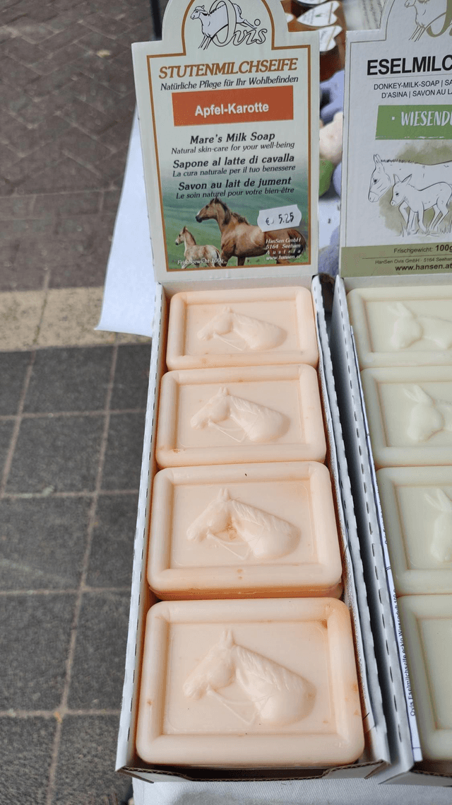 Ovis - paardenmelkzeep (appel-wortel) 