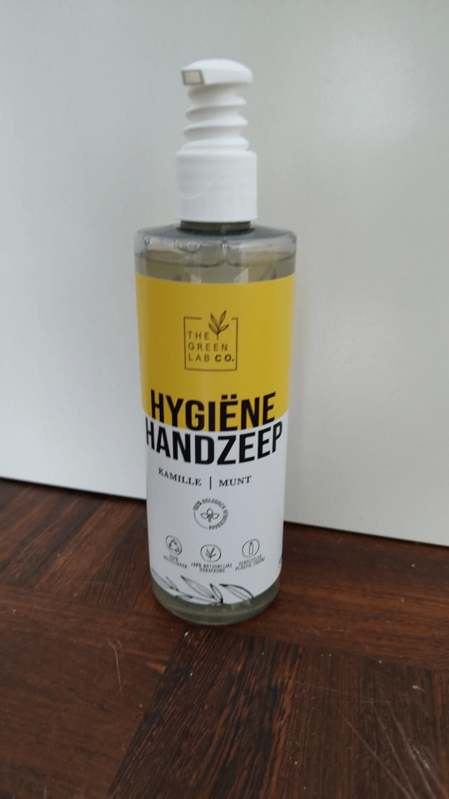 The Green Lab Co - Handzeep vloeibaar kamille & munt met pomp
