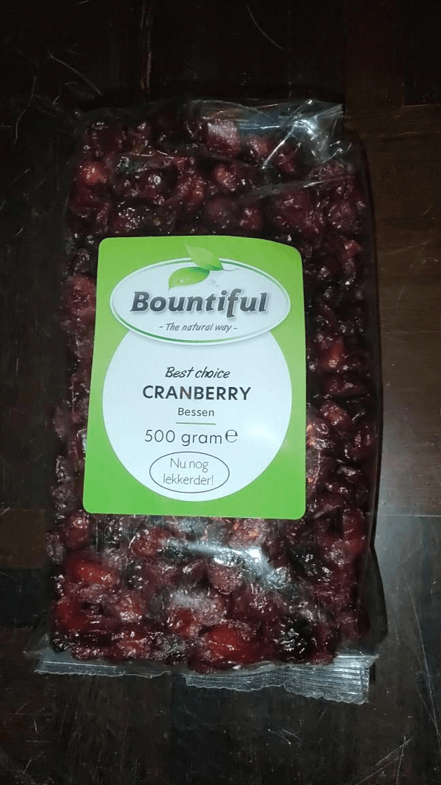 Bountiful Cranberry Bessen 500g