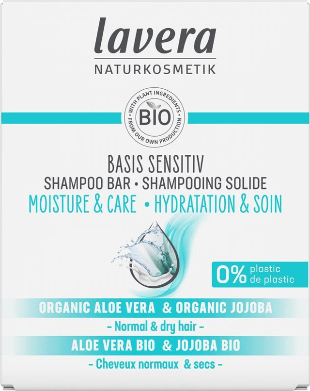 Lavera - Basis sensitive Shampoo bar Moisture&care