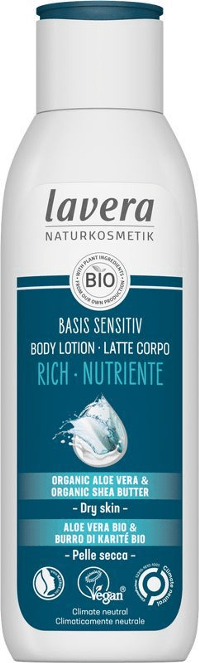 Lavera - Basis Sensitive Body Lotion droge huid