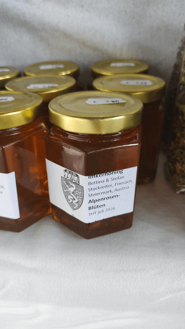 Stockreiter - imkerhoning 240-250 gram