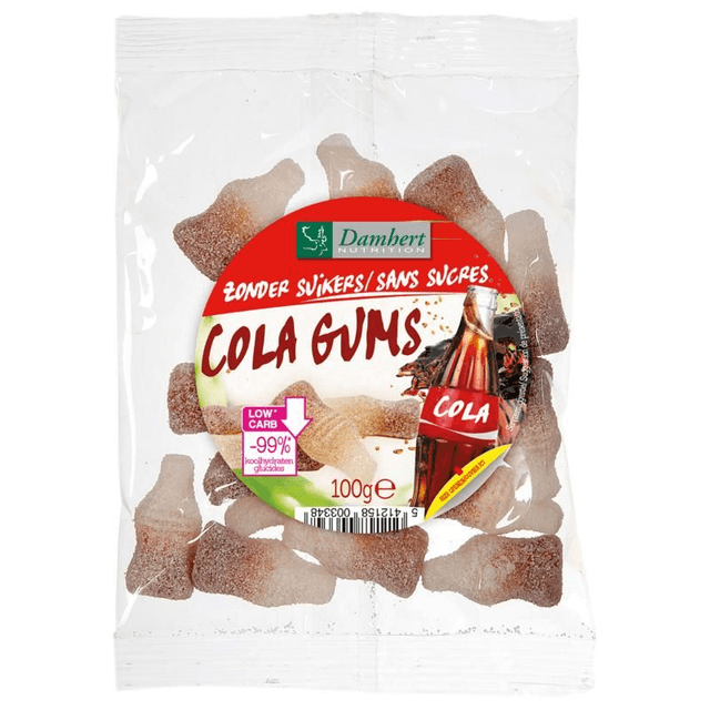 Damhert - Colaflesjes zonder suiker