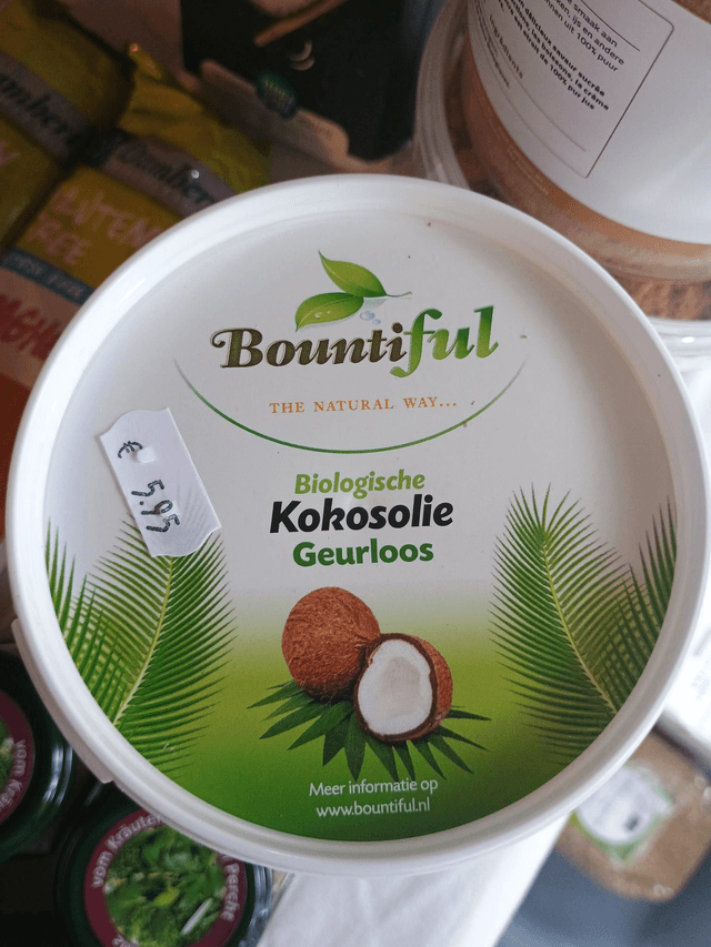 Bountiful - Kokosolie geurloos 500ml