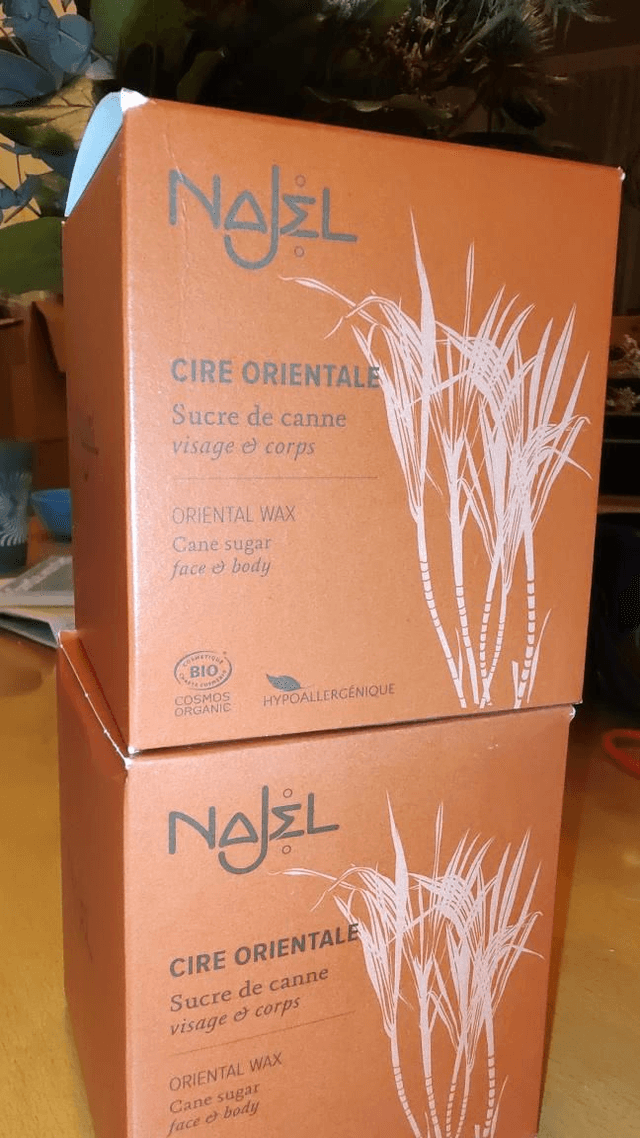 Najel - orientaalse Wax van suikerriet 350gr OP=OP prijs