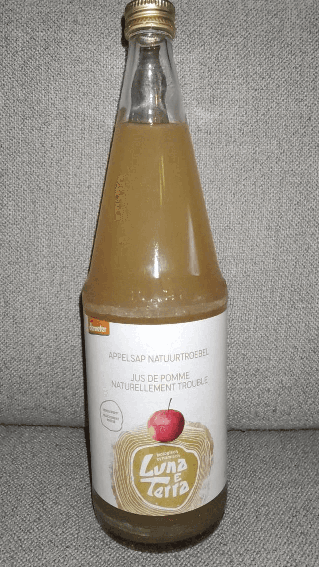 Luna e Terra - appelsap natuurtroebel 1l