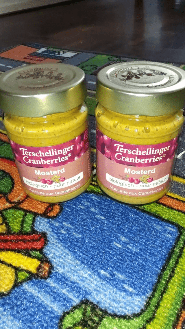 Terschellinger - Cranberry mosterd 200 gram
