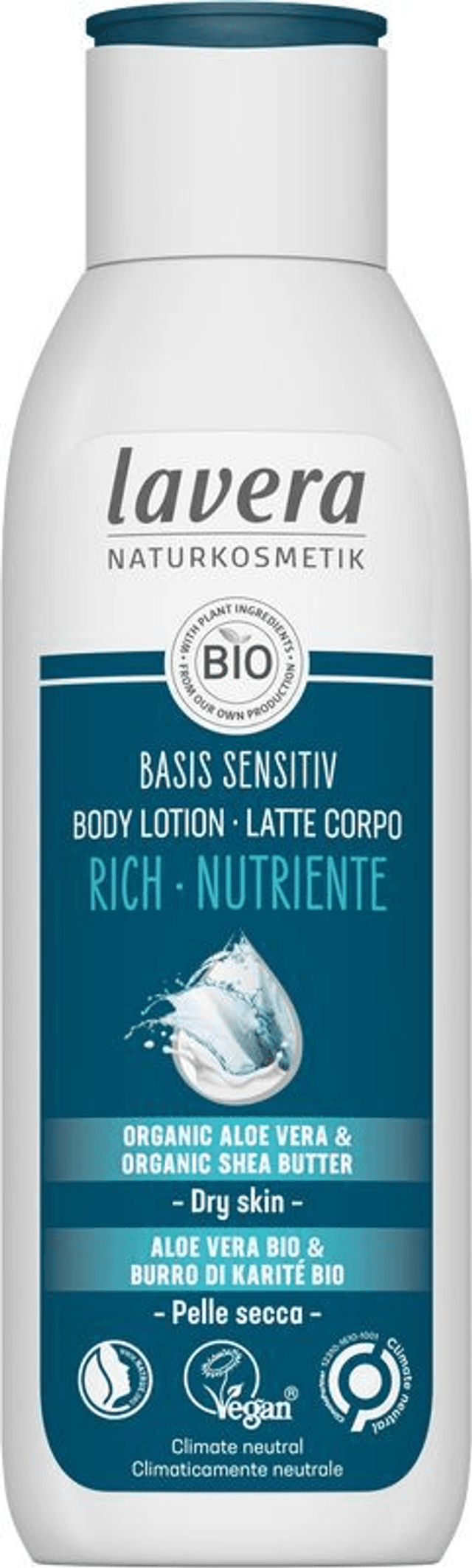 Lavera - Basis Sensitive Body Lotion droge huid