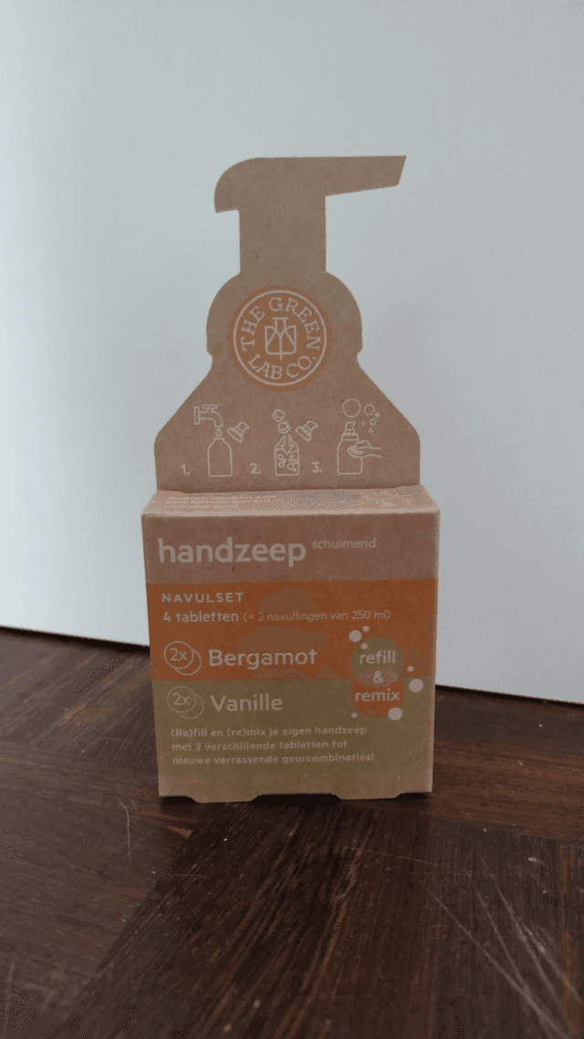 The Green Lab Co - Handzeep navulset bergamot &amp; vanille