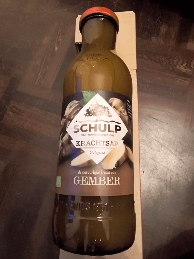 Schulp - krachtsap gember bio 0.75l