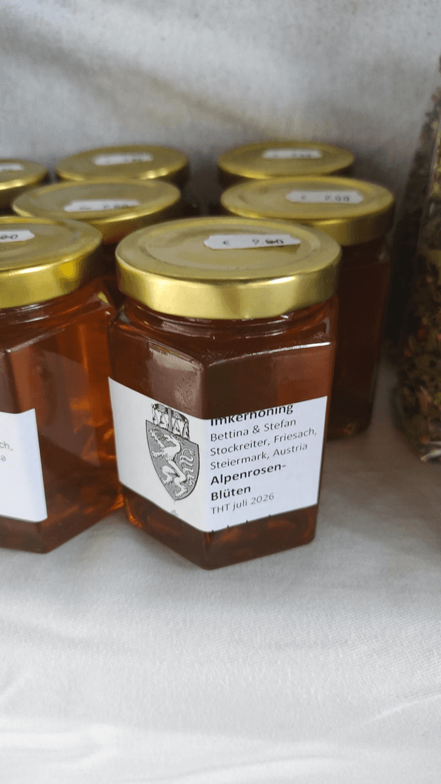 Stockreiter - imkerhoning 240-250 gram