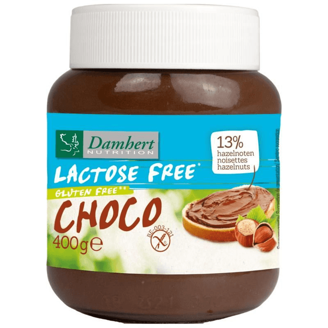 Damhert - Chocoladepasta Lactosevrij/Glutenvrij